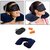 Travel Combo - Inflatable Neck Cushion + Eye Mask + Ear Plugs