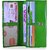 arpera green abstract Genuine Leather wallet C11527-6.