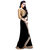 Designer Black Chiffon Saree