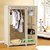 MyShop24 Metal FoldableFoldable Wardrobes Almirah Cupboard-Iv-P (Multicolor) (Shelves 6)