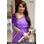 Madhuri dixit designer Purple saree
