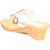 Shuzuka Collections Yellow Sandals (Size-40)