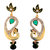 Traditional Peacock Shape Earrings 3622(D)