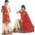 Imperial Touch Red & Beige Saree