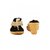 Cute Feet Women's Golden Slip On Wedges
