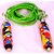 SKIPPING ROPE FOR SMALL GIRL,S  BOY,S SOFT FOME HANDLE COLORED