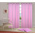 Geo Nature PINK curtain (set of 2) 4x7feet C0014