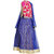 Little Radha Net Blue 9-10 Years  Lehenga Choli for Kids