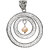 Samahita  Silver Pendants For Women