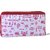 arpera rangoli cotton  printed clutch white and red C11545-91.