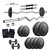 Protoner Home Gym Set With 26 kg Weight +3ft Curl Rod+Dumbbells Rod+Gloves