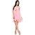 OVIYA Peach Georgette Dress