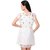 OVIYA Off-White Tissue Dress