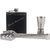 Whiskey Case Leatherette, Bar Set for Car, Italian Imported Bar ,Mini Bar Set