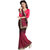 Styloshopper   Designer Red Printed Georgette Saree