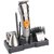 Kemei KM-580A Rechargeable Grooming Kit Multifunctional Hair Beard Nose Clipper 7 in 1 Trimmer For Unisex