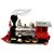 Real smoking train the rocky mountain with real sounds Lihgt & Effects Big size
