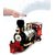 Real smoking train the rocky mountain with real sounds Lihgt & Effects Big size