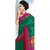 Ethnic For You Green Georgette Saree
