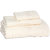 Welhome by Welspun Splendor Cotton Set of 1 Bath Towel, 1 Hand Towel & 1 Face Towel - Cream