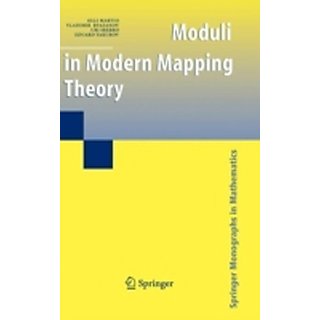 Buy Moduli In Modern Mapping Theory Online @ ₹8284 from ShopClues