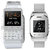 KenXinda Dual Sim Smart Watch Slider Mobile W1 - White