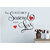Pvc Quotes Kitchen Seasoned With Love Wall Sticker (30X31 Inch)