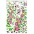 Pvc Backdrop Hibiscus Flowers Wall Sticker (59X43 Inch)