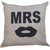 Welhouse India MRS printed Jute Cushion Cover - Pack of 1