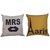 Welhouse India Mrs. Paris Cushion cover - pack of 2