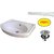 Belmonte Wall Hung Basin 402 18 Inch x 12 Inch - White