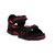 Sparx SS0106 Black  Red Trendy Floater For Kids