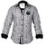 kausar collections Blacksoul Mens Checkered cotton grey coloured Casual Shirt