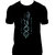 Foscous Black Color MenS Printed Cotton T-Shirt - Be Kind