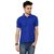 Grand Bear Men'S Sky Blue & Blue Polo Neck T-Shirt (Pack Of 2)