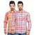 True Fashion Full Sleeves Casual Shirts Combo 2Sachkshte189