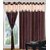 Geo Nature HOME DCOR Eyelet door Six Curtains 4X7 (6CSR112)