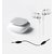 Amkette Trubeats ClipOn Ultra Portable Bluetooth Headset  Receiver (White)