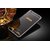 Metal Bumper Frame With Mirror Back Cover Case For Lenovo K3 Note - A7000 Black