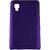 Fcs Rubberised Hard Back Case For Lg Optimus L4 Ii In Matte Finish-Purple FCSHB-LG-E445-PR