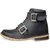 Adybird Mens Black Buckle Boot