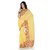 Bollywood Design Yellow Georgette Embroidered Saree With Blouse