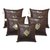 shining diomond brown set 5 pcs