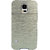 Motomo Metal Back Covers For Samsung Galaxy S5  (SILVER)
