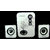 Umax Pluto 2.1 Speaker with Woofer desktop laptop Music USB powered 3.5mm Audio