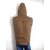 Men Half Jacket Brown Colour