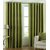Geonature Green Bamboo Polyster Door Curtains Set Of 4 Size 4x7 (G4CR7F-23)