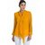The Office Walk Knotted Scarf Yellow Top