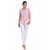 The Office Walk Knotted Scarf Pink Top