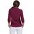 The Office Walk Smart Maroon With Pleats Shirt